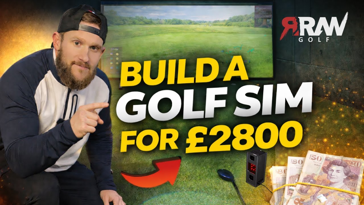 How I built my Golf Simulator for under £2800!