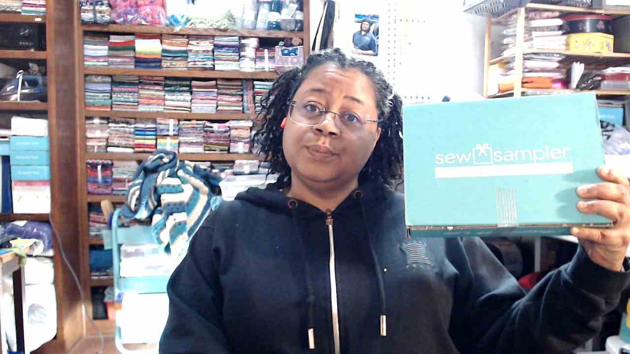 Распаковка набора для шитья Sew Sampler, январь 2026 года.