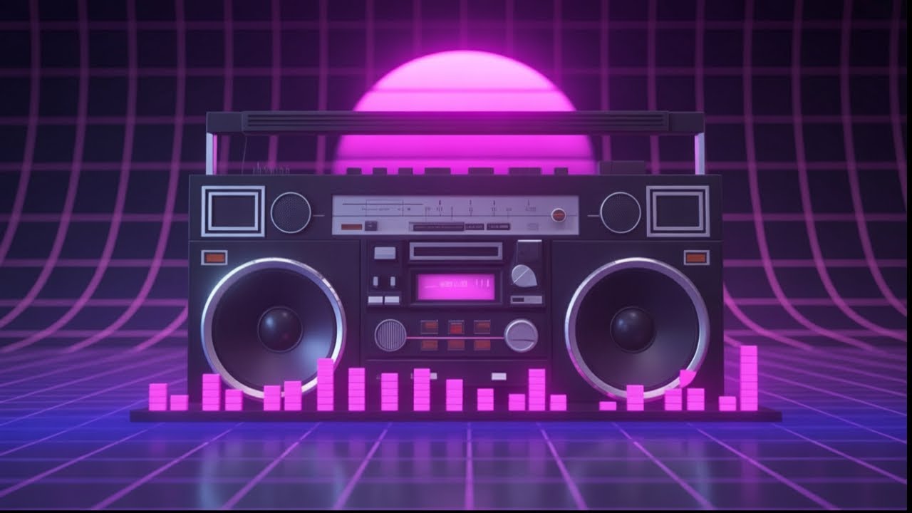 Late Night Synthwave   80s Synthwave Mix for Study & Relaxation