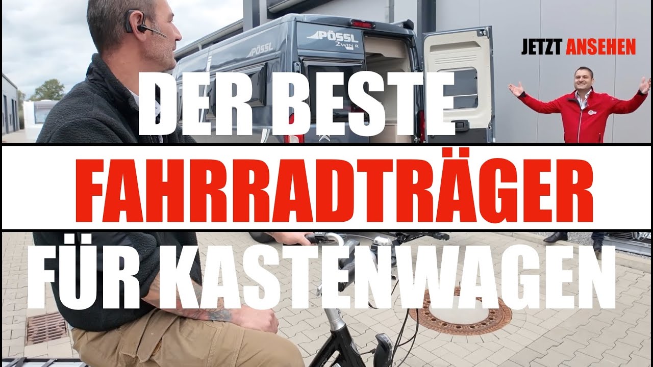 Diesen Fahrradträger brauchen alle Wohnmobilfahrer mit Fahrrad.