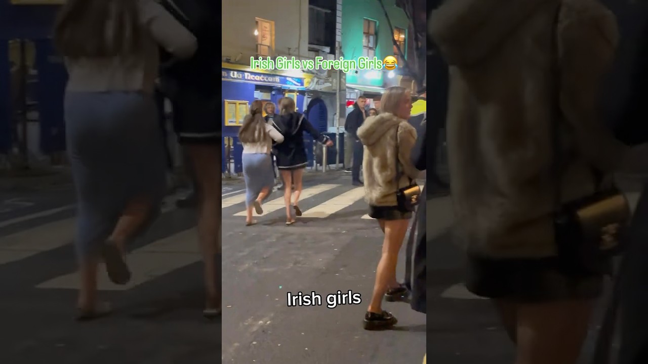Irish Girls vs Foreign Girls 😂☘️🇮🇪 #irish #ireland #irishweather 📸  @manongassengmusic7575 😂