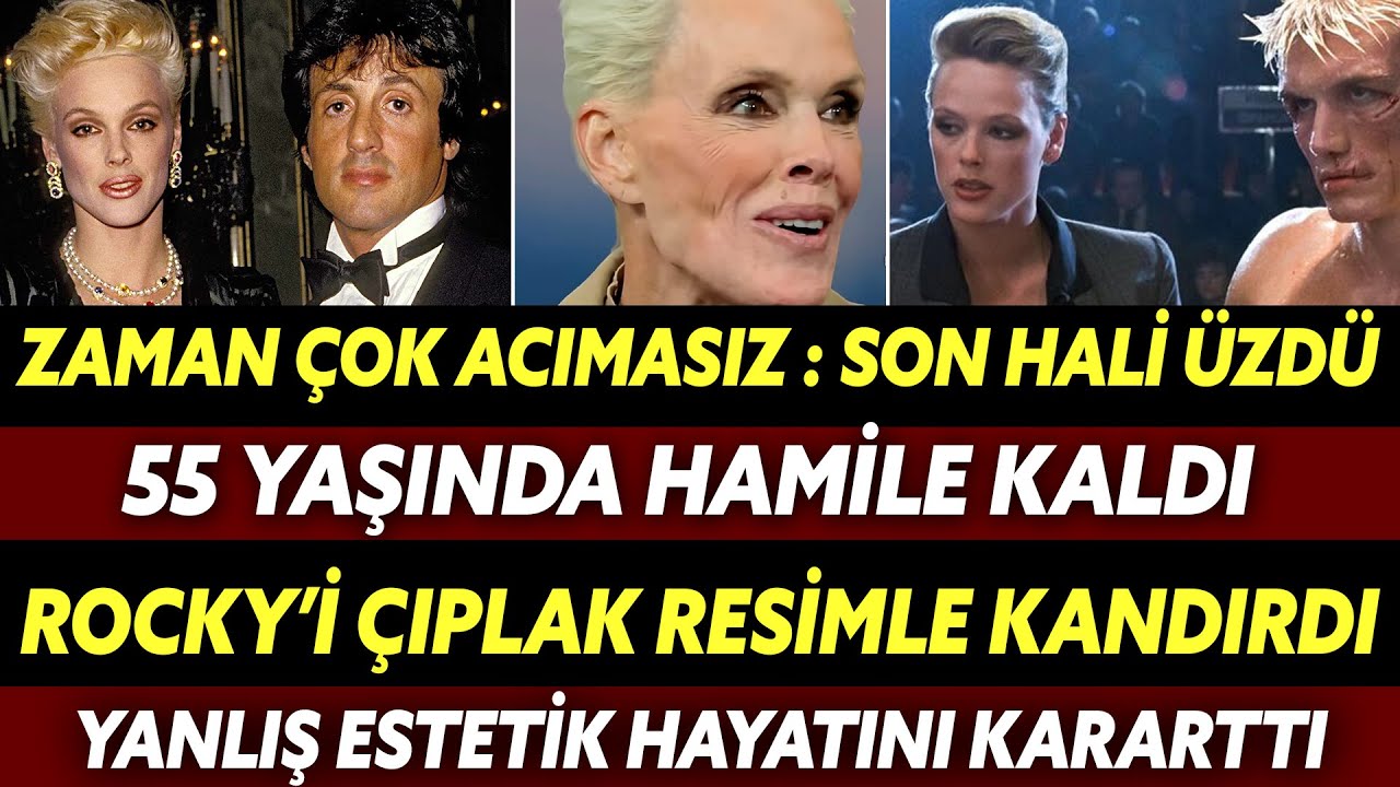 Rocky'in Gerçek Karısı Brigitte Nielsen Kim?: Sylvester Stallone’u Çıplak Fotoğraflarla Elde Etti...
