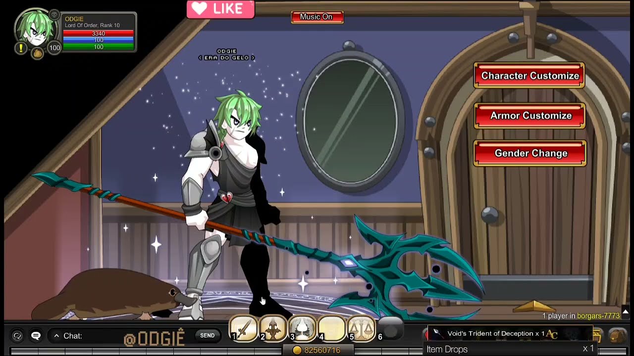 AQW |🌌Void´s Trident of Deception 🌌🌀🕳️󠀠🚀/Join Tercesinvasion Ⓜ️Archfiend Rodeleros