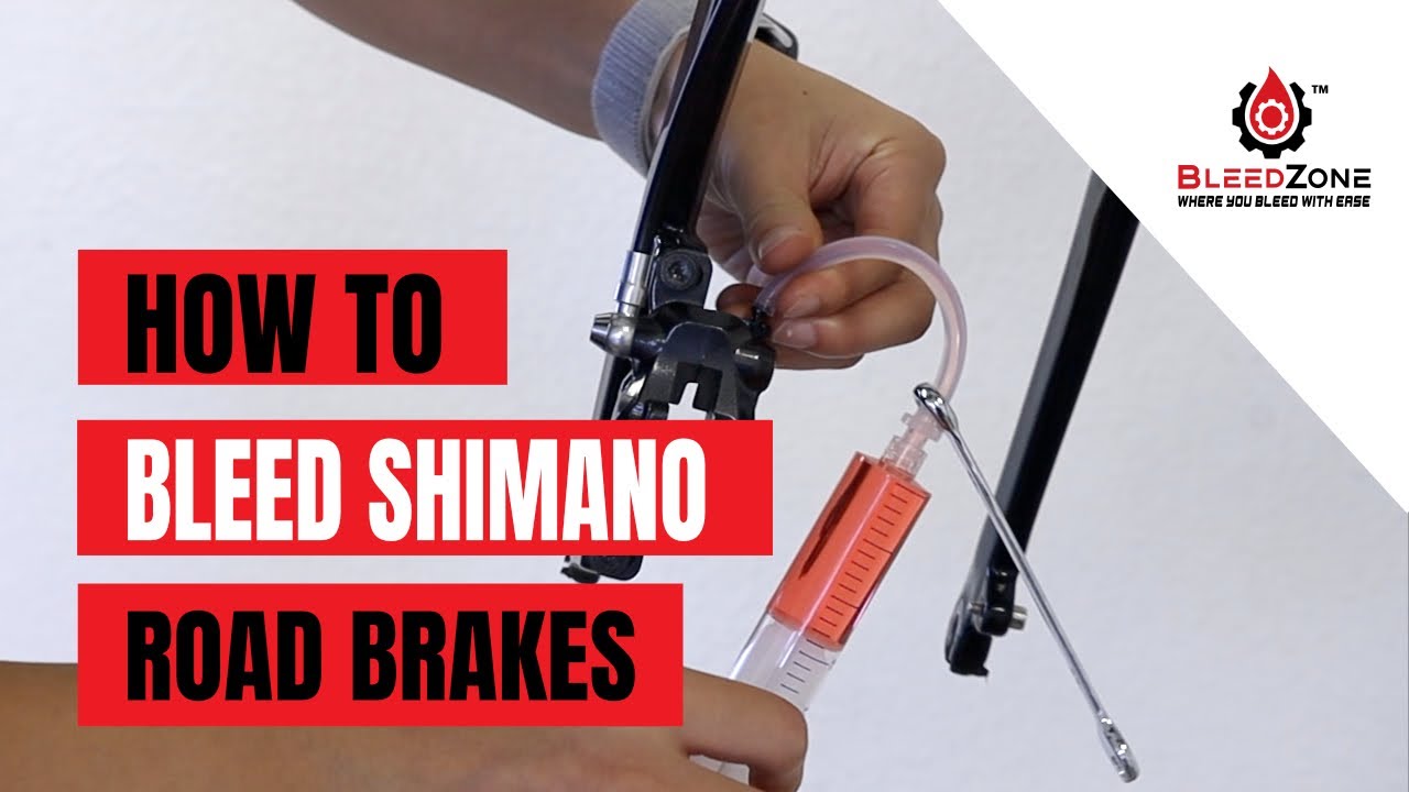 Как прокачать гидравлические дисковые тормоза Shimano для шоссейных и гравийных велосипедов | Ком...