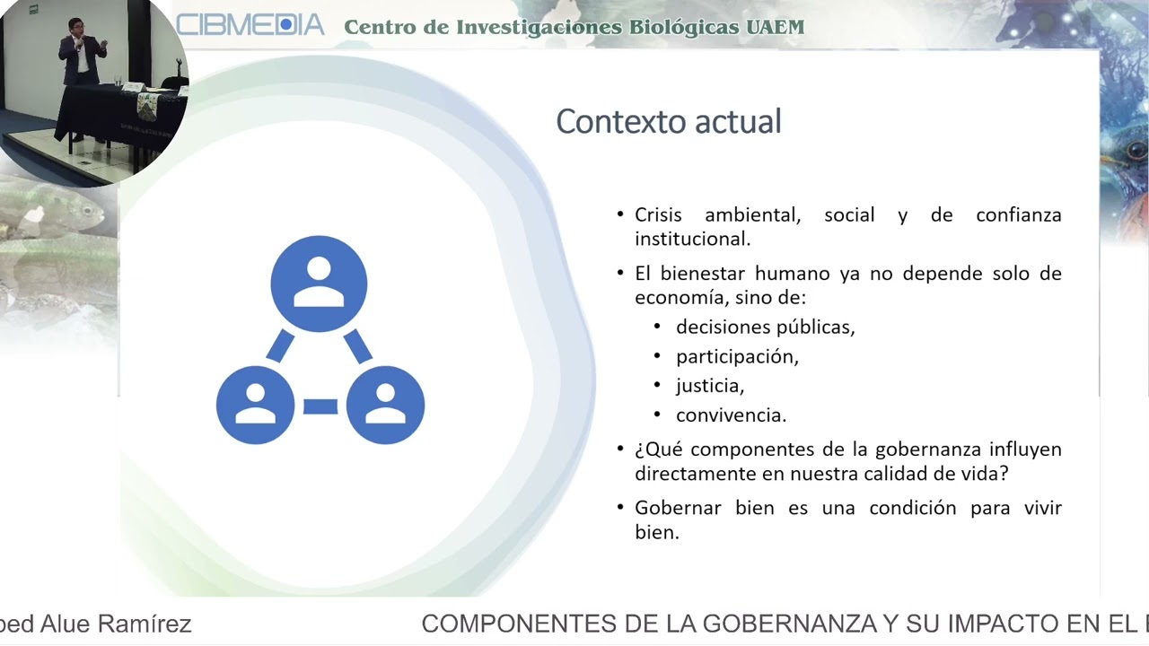 COMPONENTES DE LA GOBERNANZA Y SU IMPACTO EN EL BIENESTAR HUMANO