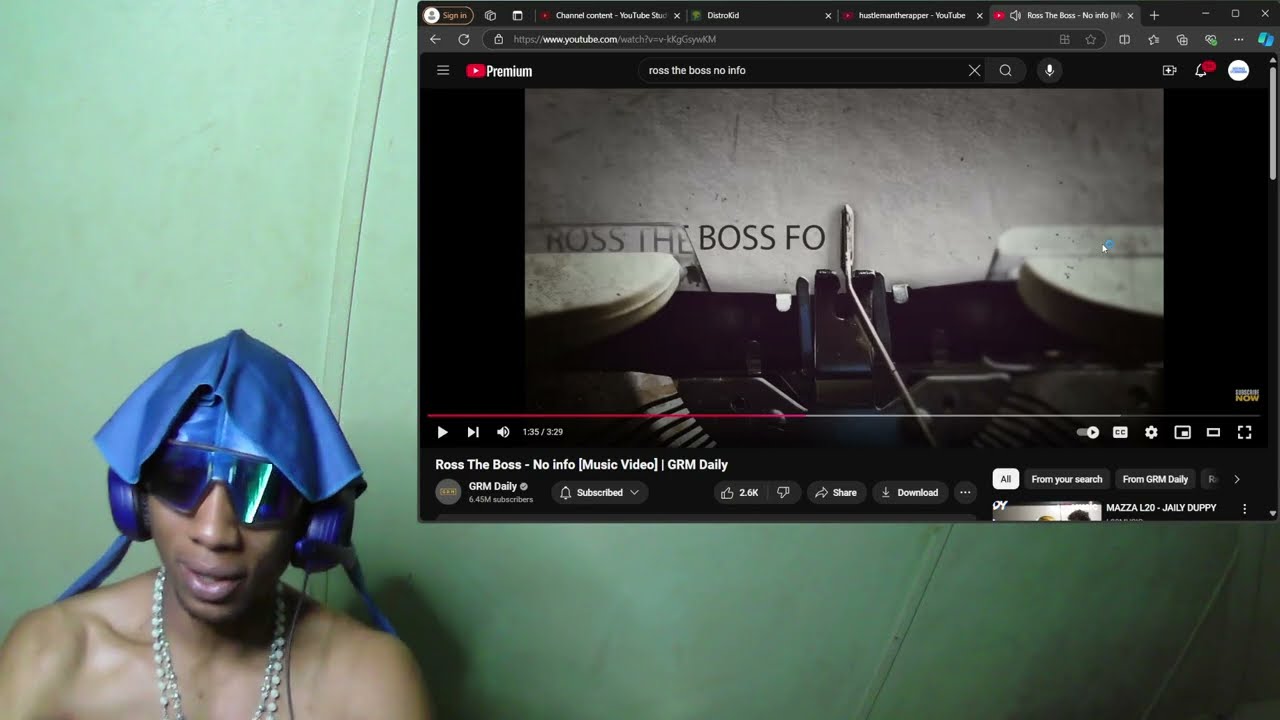 ROSS THE BOSS - NO INFO (MUSIC VIDEO) | @Grmdaily #trending #viral