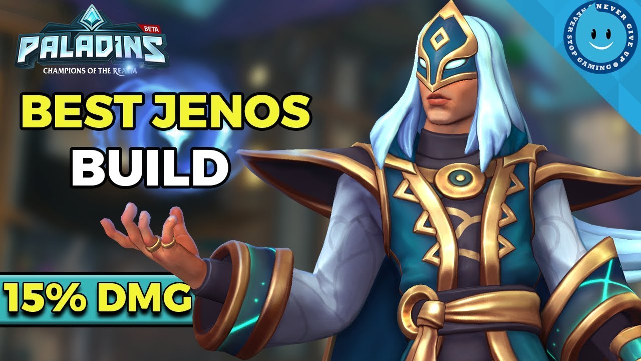 Paladins: JENOS DAMAGE AMP META! Jenos Luminary Gameplay ft. Invocal!
