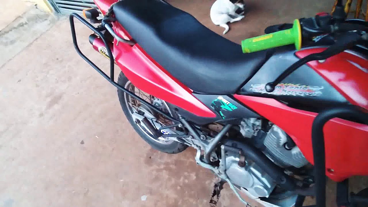 instalei o pisca alerta na Bros 125