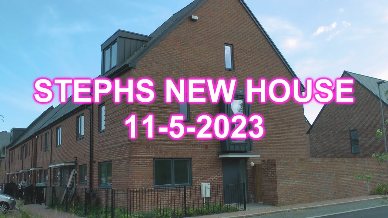 Stephs new Council house