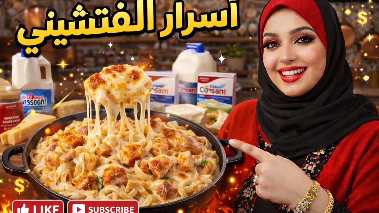 🍝 أسرار الفوتشيني الأصلية: كريمية، غنية، وبنكهة المطاعم!