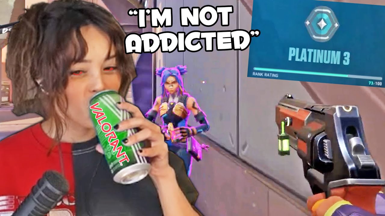 Valkyrae's Unhealthy Valorant Addiction