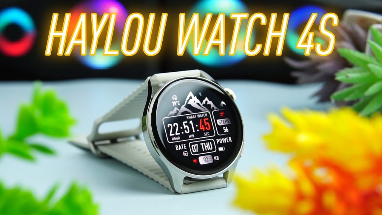 Smartwatch Haylou Terbaru dengan GPS Amoled - REVIEW HAYLOU WATCH 4S