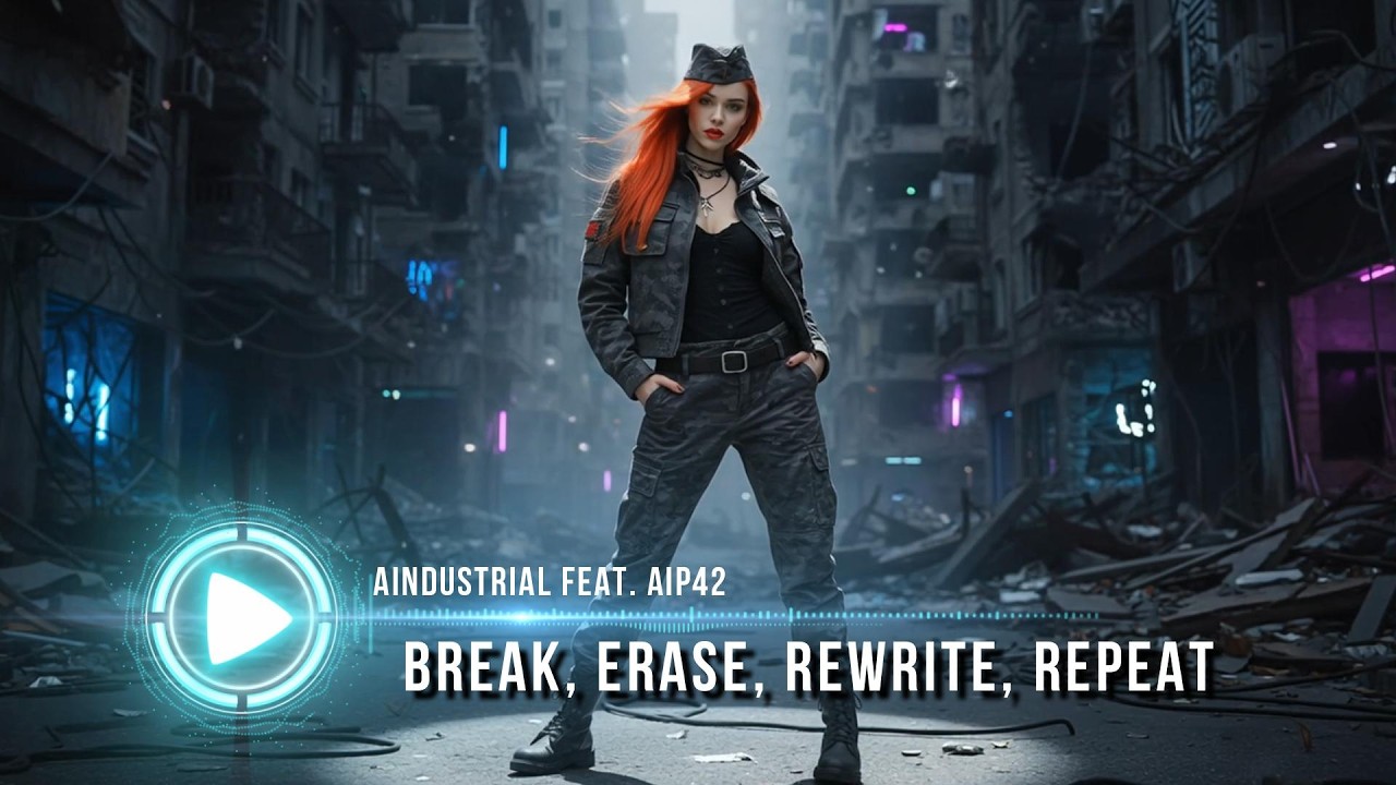 AINDUSTRIAL feat. AIP42 – BREAK, ERASE, REWRITE, REPEAT | Hard Industrial EBM