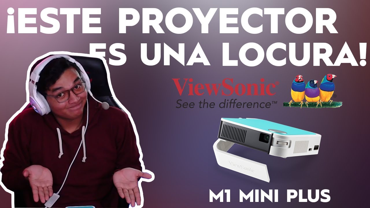 Mini PROYECTOR para ENTRETENIMIENTO!🤯 | M1 Mini PLUS ⭐️ | UNBOXING Y REVISADO!📦
