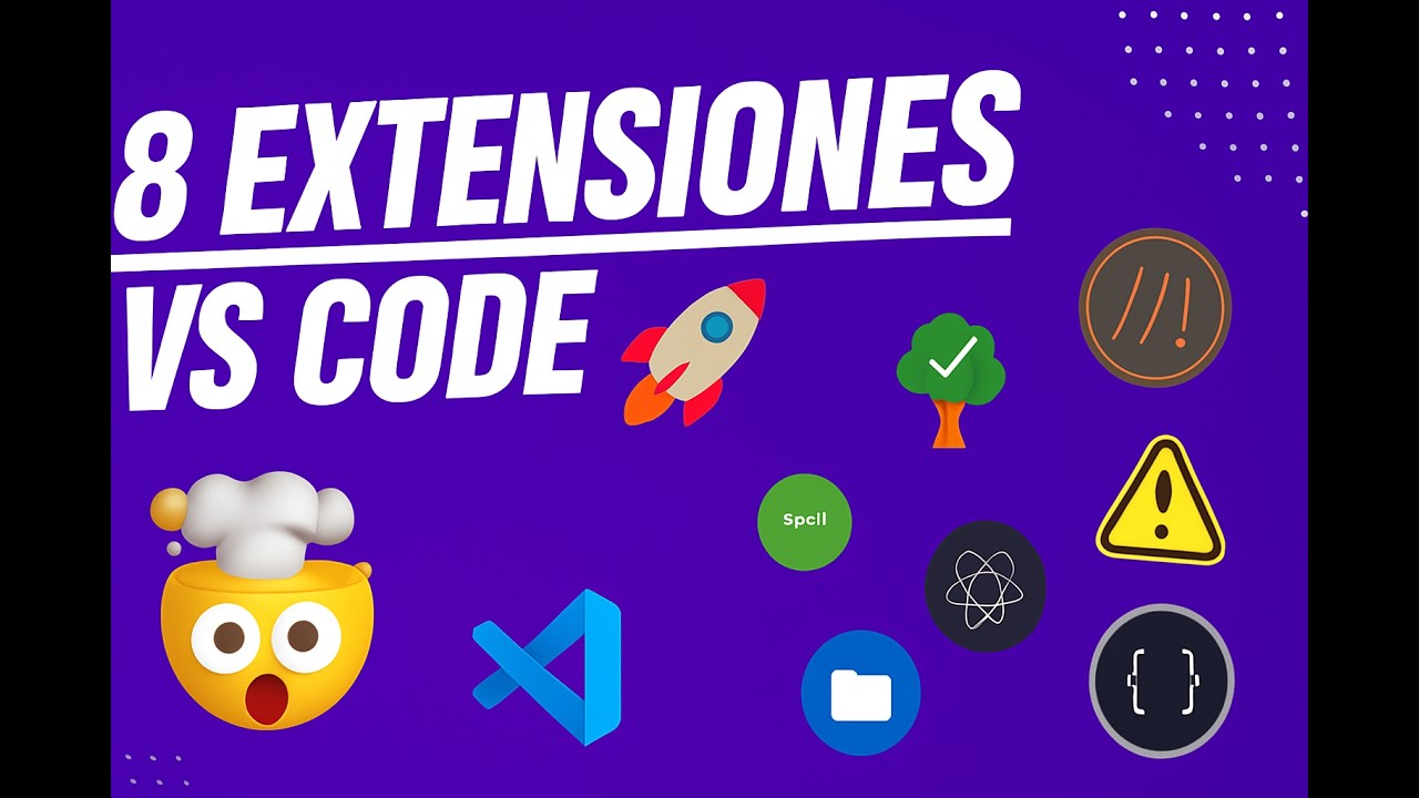 👉 Las 8 Mejores Extensiones de VS Code en 2025 🚀 | Imprescindibles para Programadores