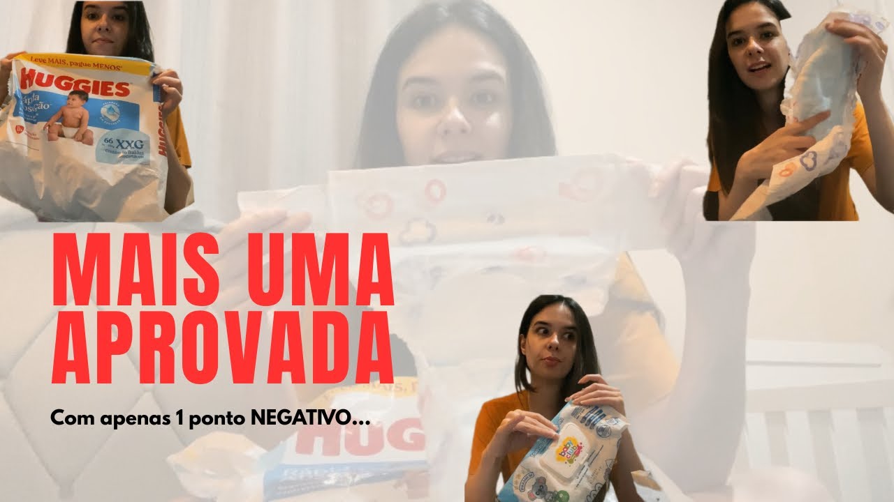 Fralda nova da Huggies testada e aprovada por aqui! 😍 Vale a pena conferir 💙