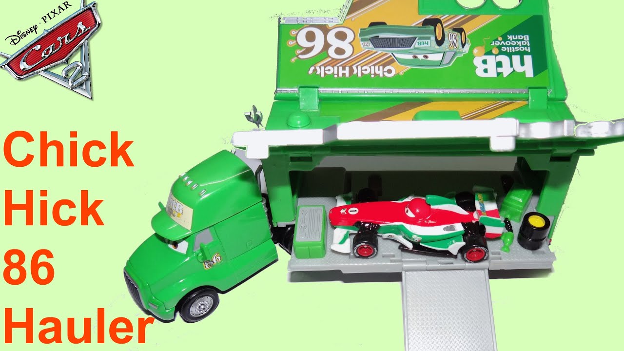 2015 Edition Chick Hicks Htb Disney Pixar Cars Hauler Transporter