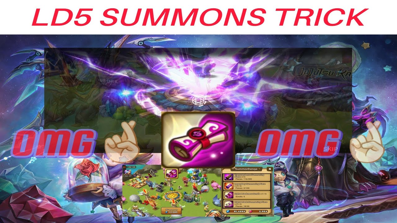 How I Got My LD5 Using This CRAZY Trick! 😨 | Summoners War