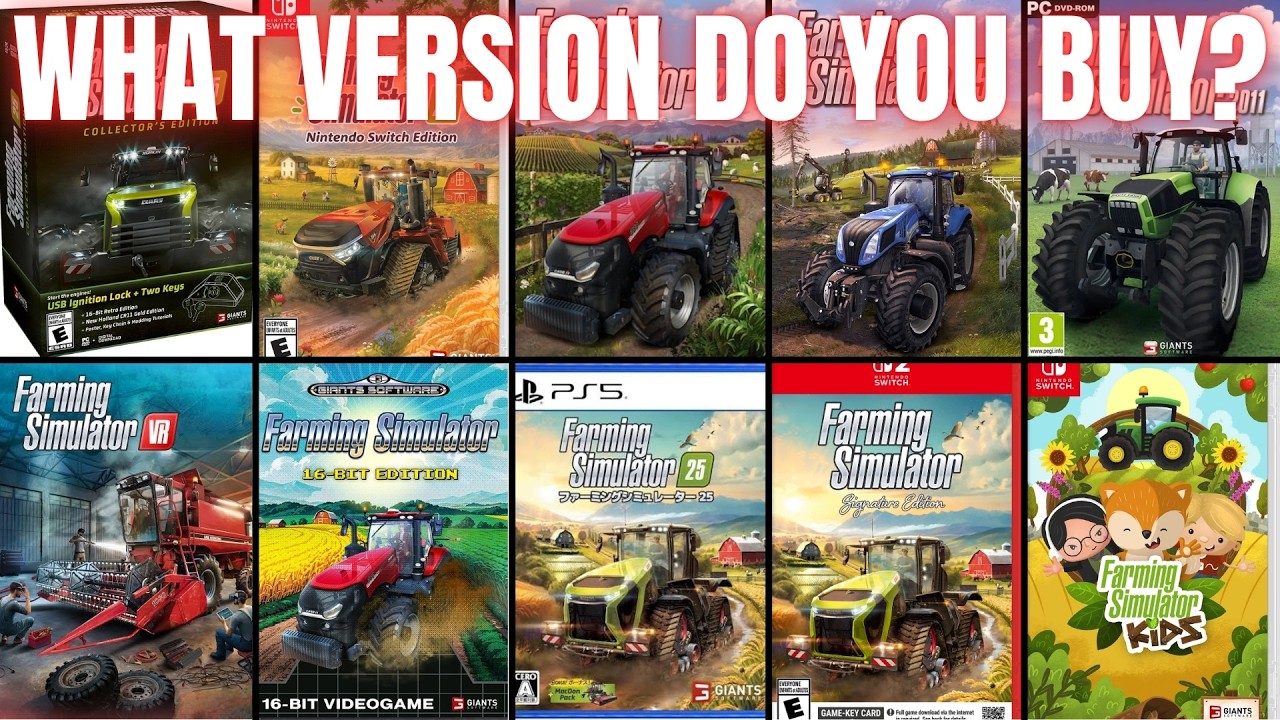 WHAT VERSION OF THE GAME DO YOU BUY?? - Farming Simulator
