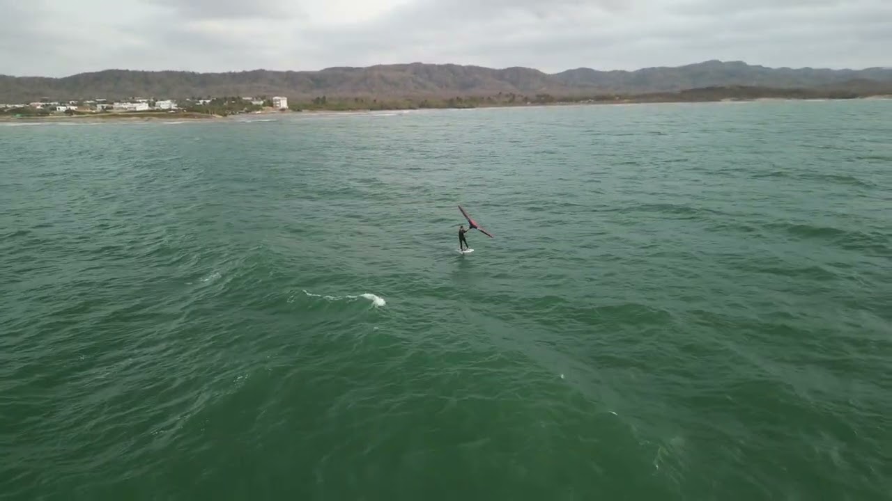 Colombia 2023 Light wind Wing Foil session