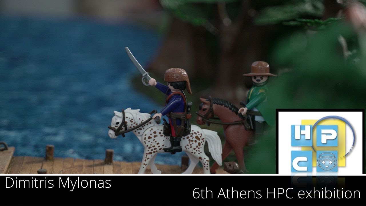 Ο Λοχαγός Μαρκ και οι Λύκοι του Οντάριο - Playmobil diorama - Dimitris Mylonas