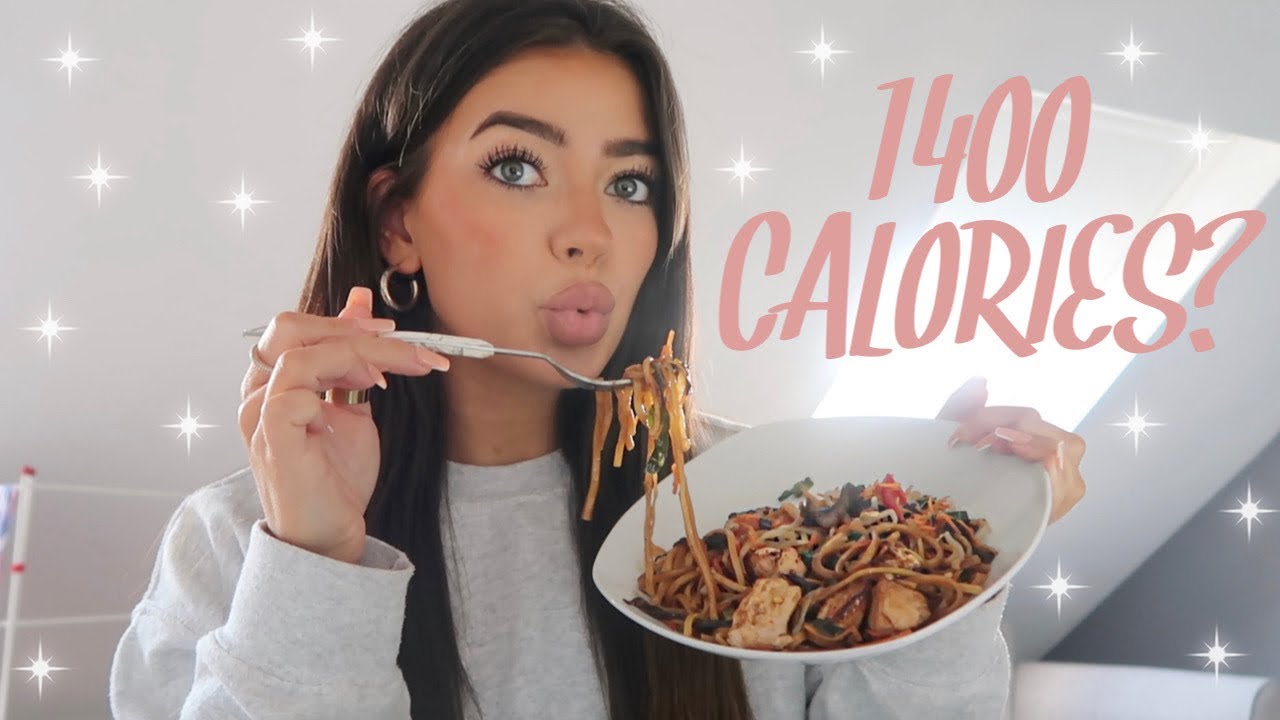 WHAT I EAT IN A DAY | calorie counting!