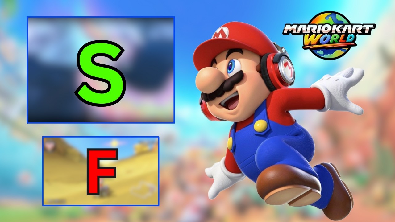 Ranking the Music of EVERY TRACK in Mario Kart World!