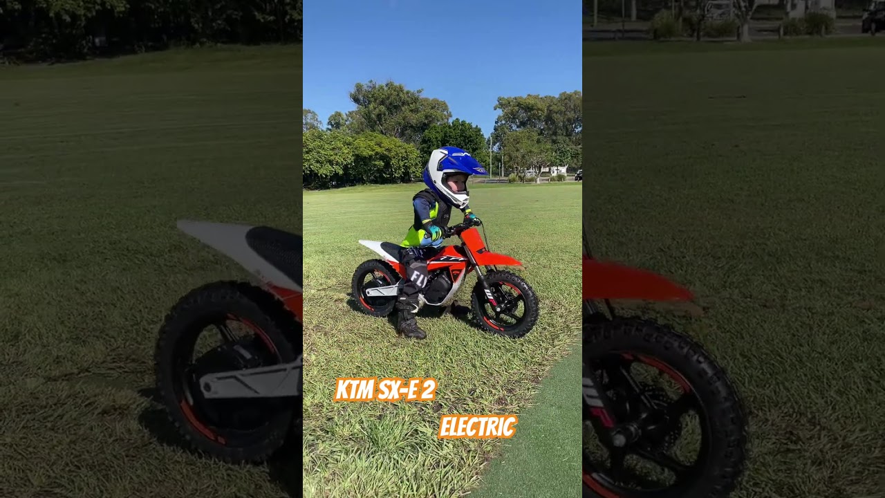 Fraser&rsquo;s new KTM SX-e 2 electric motorcross bike #ktm #finke #electricbike