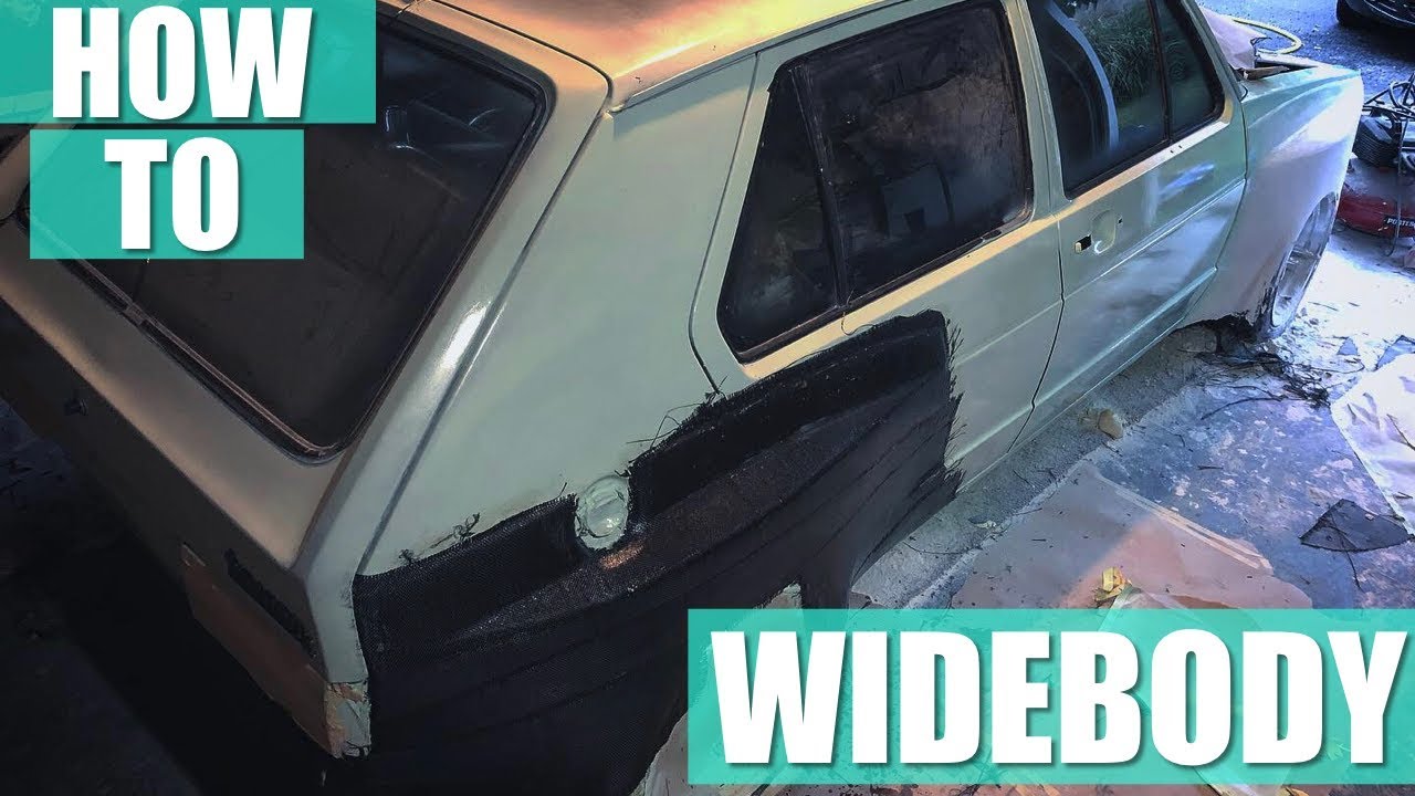 DIY WIDEBODY KIT : Rabbit Build Ep1