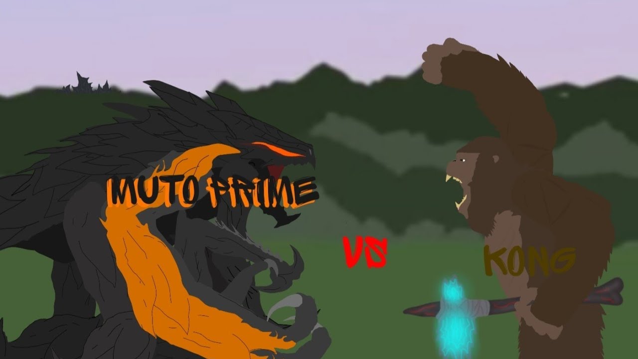 Kong vs Muto prime (Dc2 Animation)