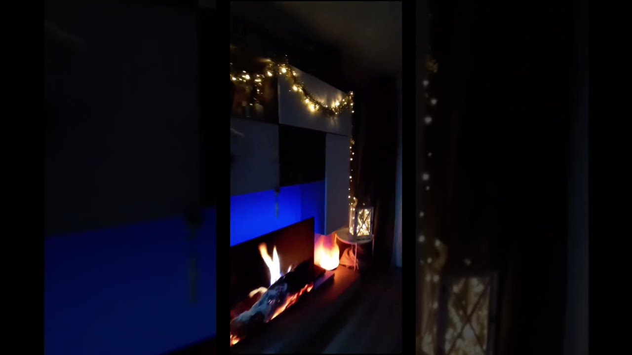 casa se transforma para NAVIDAD🎄La chimenea da calor emocional...🤣#shorts