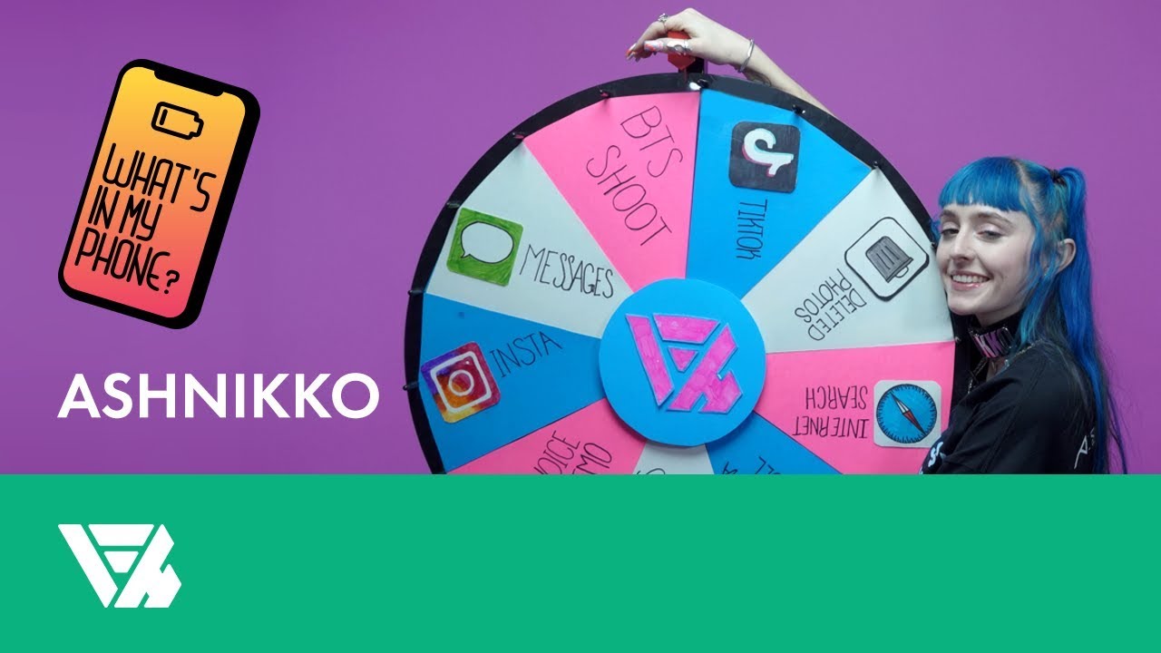 Ashnikko Shows Us What's in Her Browser