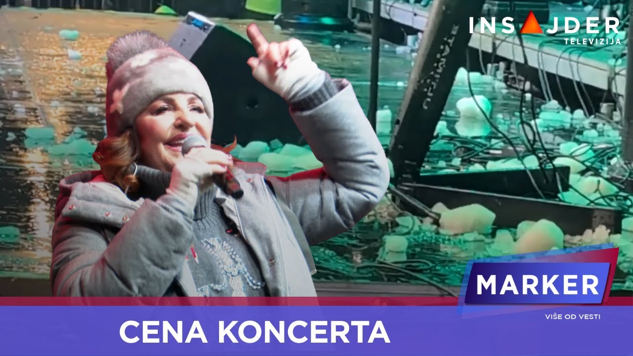 Koncert uz grudve: Šta se dešavalo na koncertu Ane Bekute?