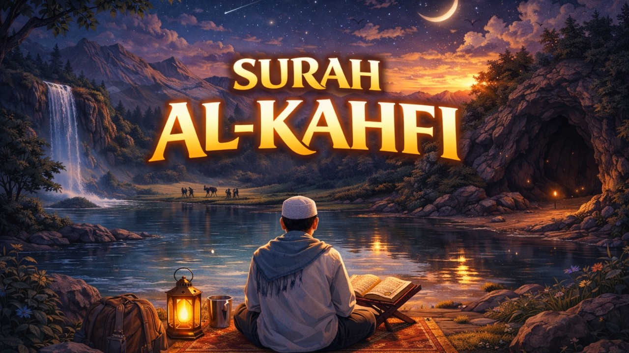 Surah Al-Kahfi Merdu | Untuk Tidur & Relaxing | Quran Penyejuk Jiwa