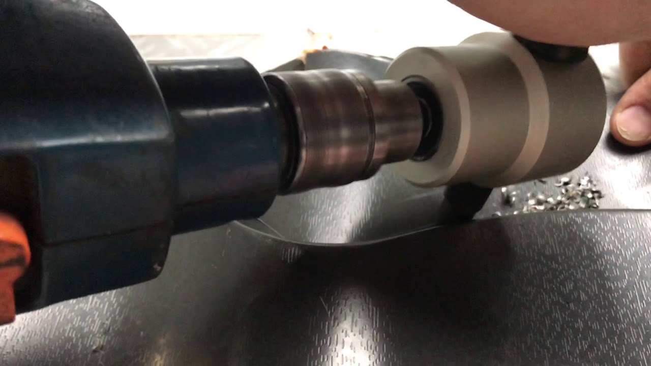 Blechschere, Nibbler f&uuml;r Bohrmaschine oder Akkuschrauber von RC-Machines