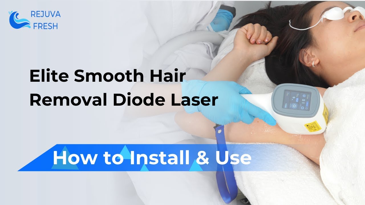 How to Install & Use: Elite Smooth™ Hair Removal Diode Laser Portable