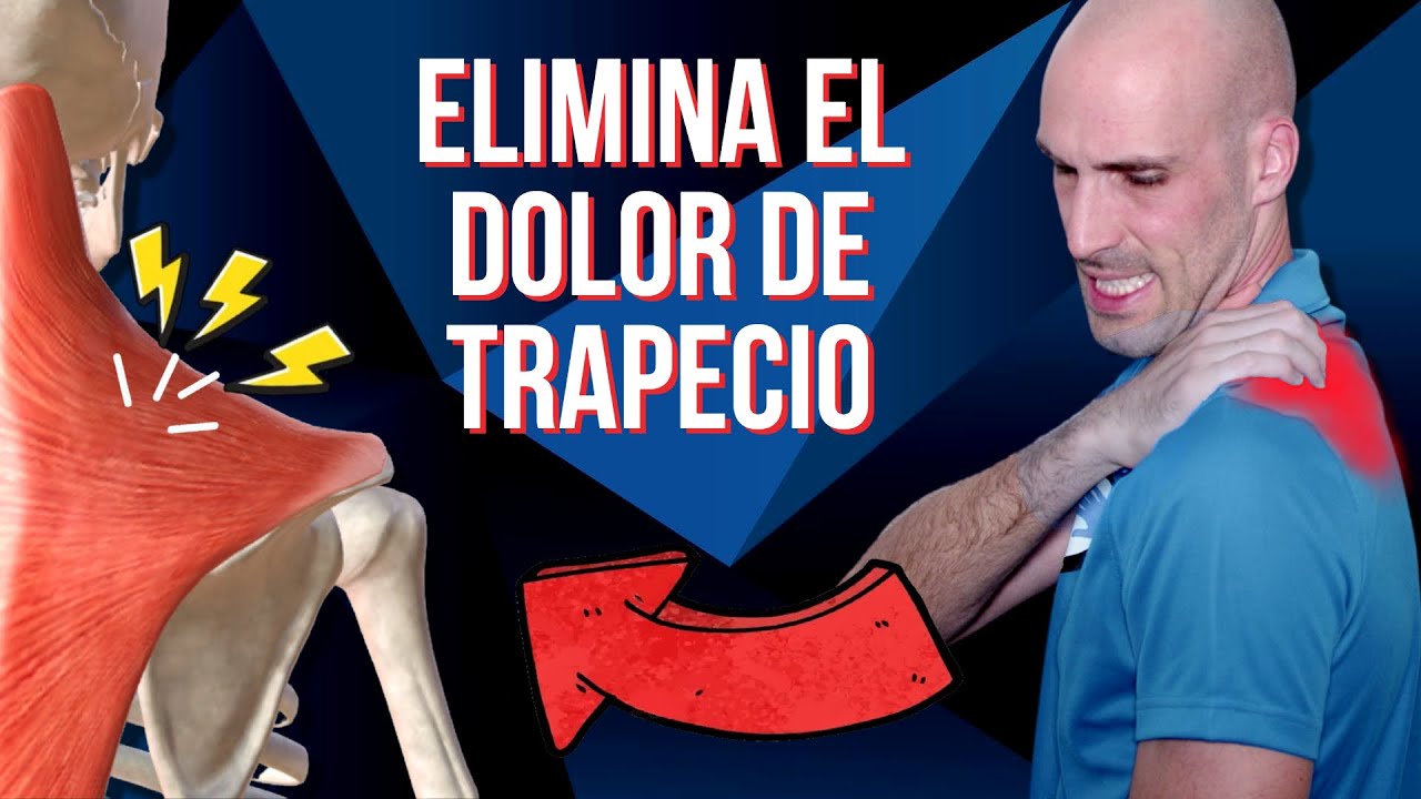 3 EJERCICIOS para eliminar el dolor de TRAPECIO y cuello para SIEMPRE