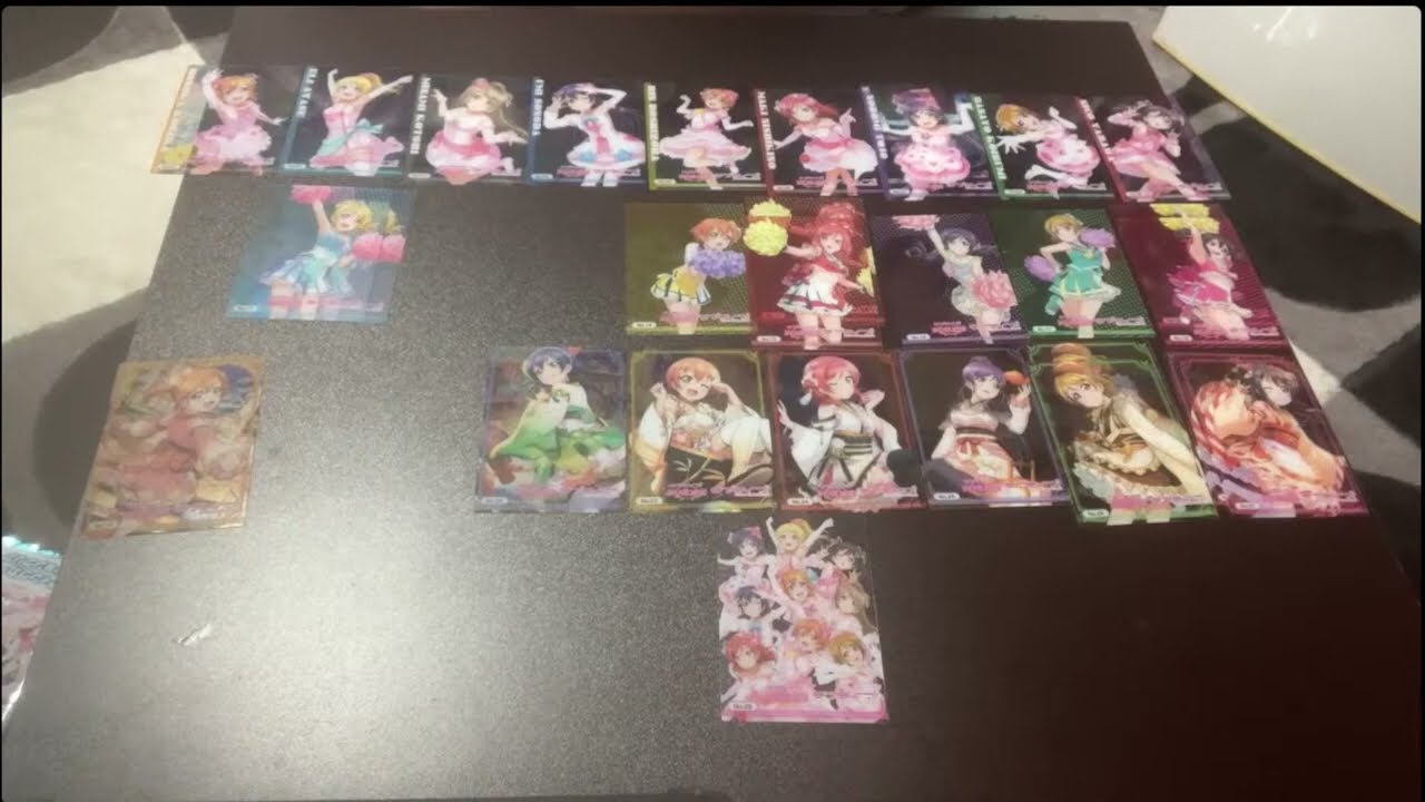 【開封動画】ラブライブ  μ'sトレーディングカードコレクションクリア