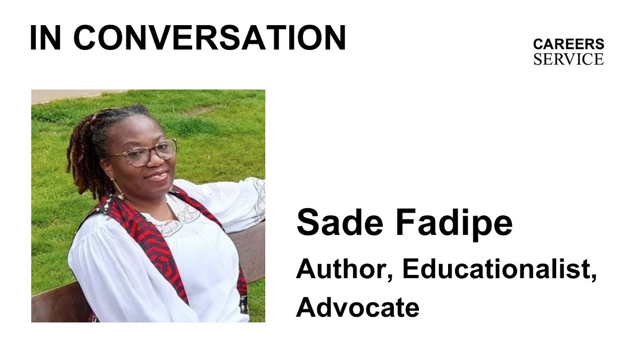 In Conversation with Sade Fadipe - Author, Educator and Advocate