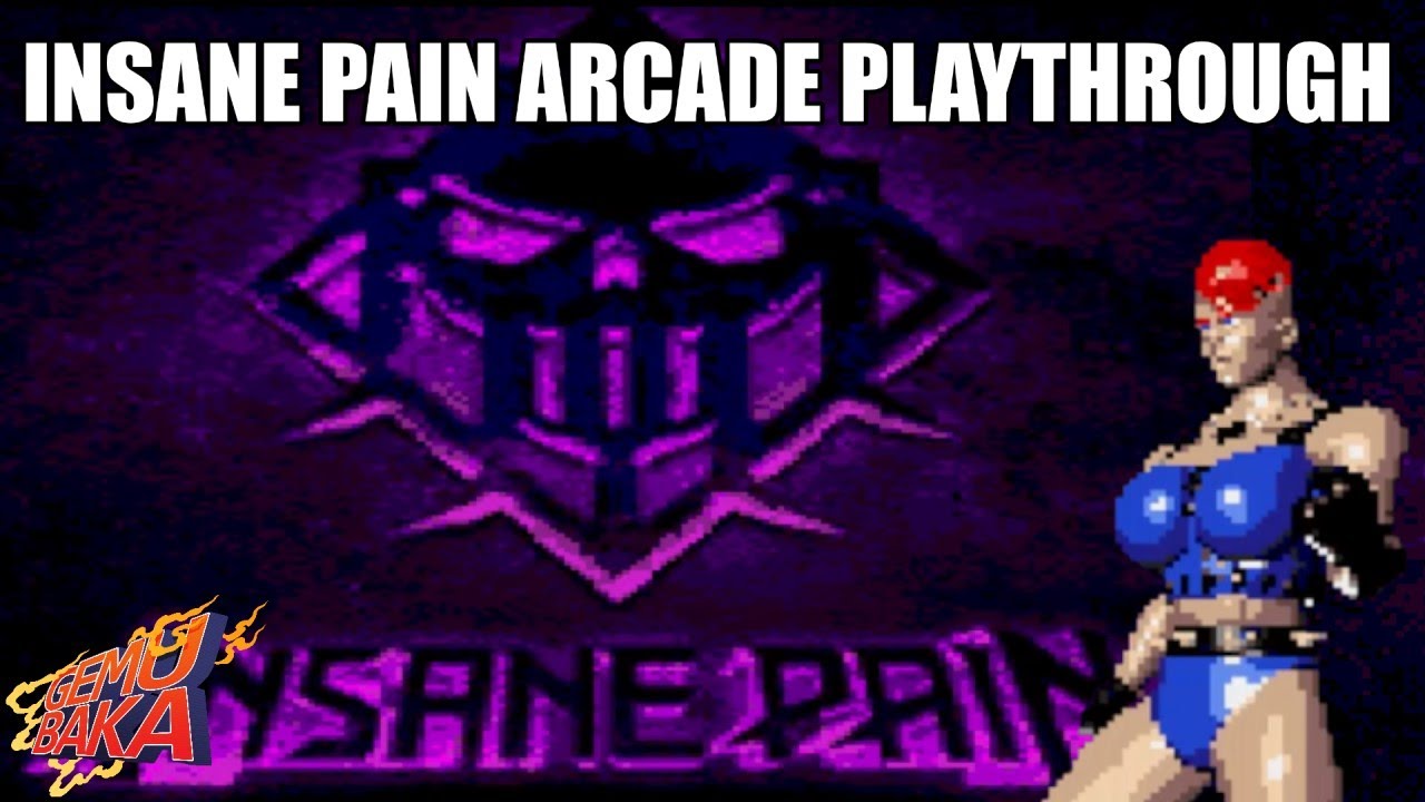 Insane Pain (SEGA Genesis) Arcade Mode Playthrough