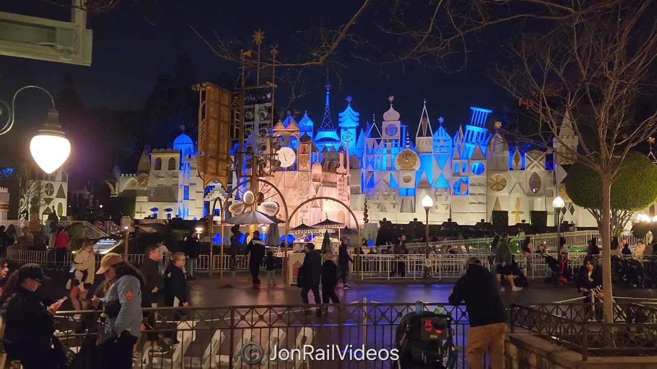 2/11/26 Pre: The Disneyland Railroad: E.P. Ripley 2 passes Small World-5