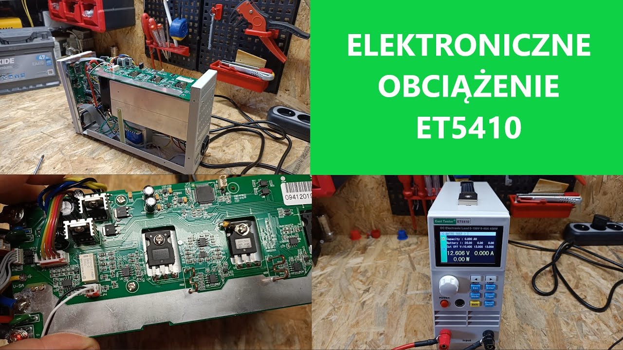 Elektroniczne obciążenie ET5410