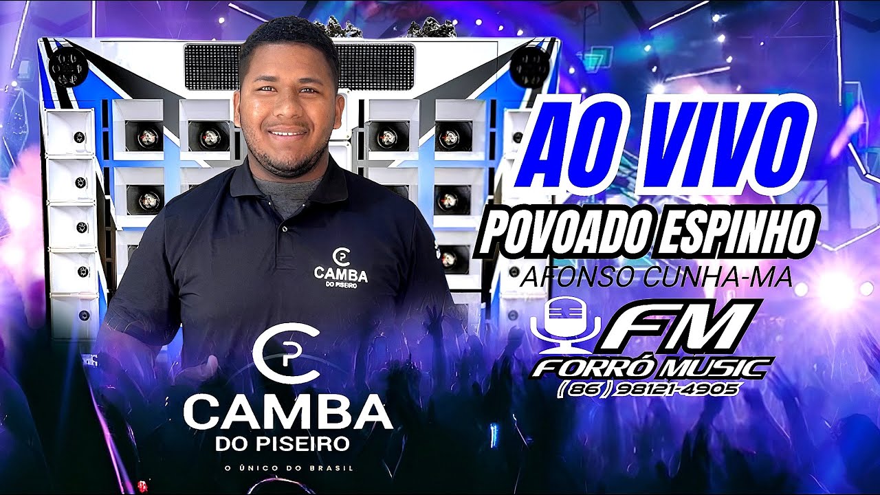 🟠  AO VIVO - CAMBA DO PISEIRO PARTE 01) 2025 NOVEMBRO NO POVOADO ESPINHO 🔰FORR&Oacute; MUSIC.