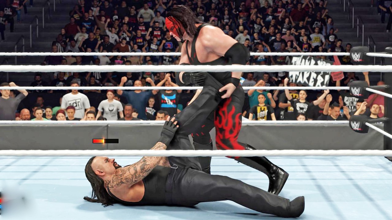 WWE 2K26 - Undertaker vs Kane - Gameplay (PS5 UHD) [4K60FPS]