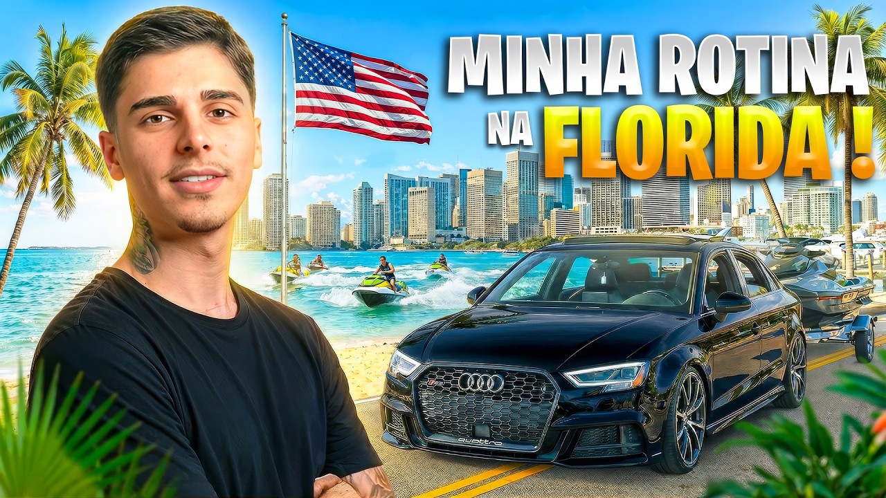 MINHA ROTINA MORANDO NOS EUA !