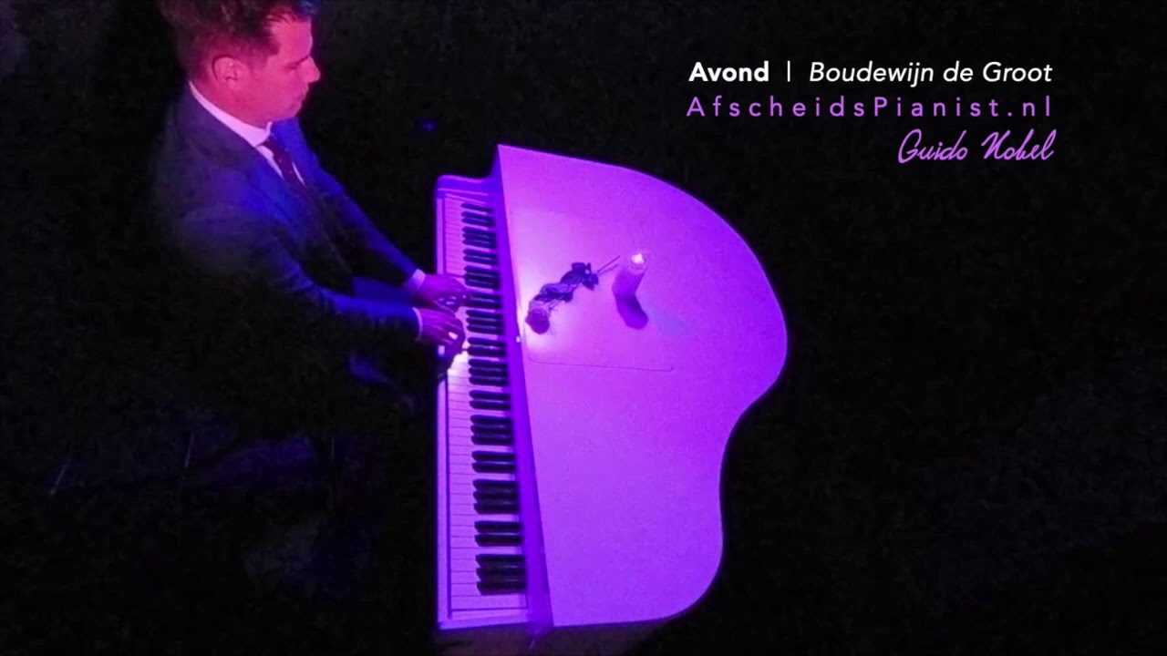 Avond (Boudewijn de Groot) - instrumentale cover door pianist Guido Nobel