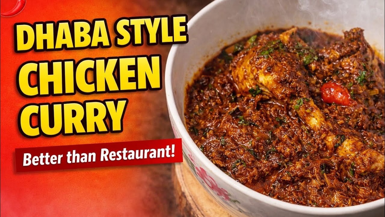 ধাবা স্টাইল চিকেন কারি || Dhaba Style Chicken Curry || Better than Restaurant ||