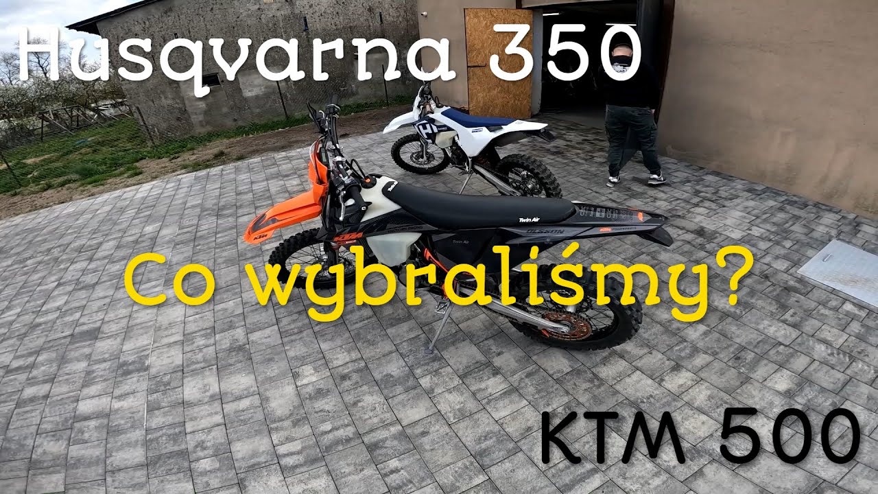 Husqvarna 350 czy KTM 500? New Enduro