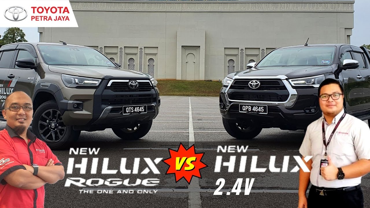 Hilux 2.8 Rogue VS Hilux 2.4V-Perbezaan Bernilai RM12,000? | Toyota Kuching, Petra Jaya |