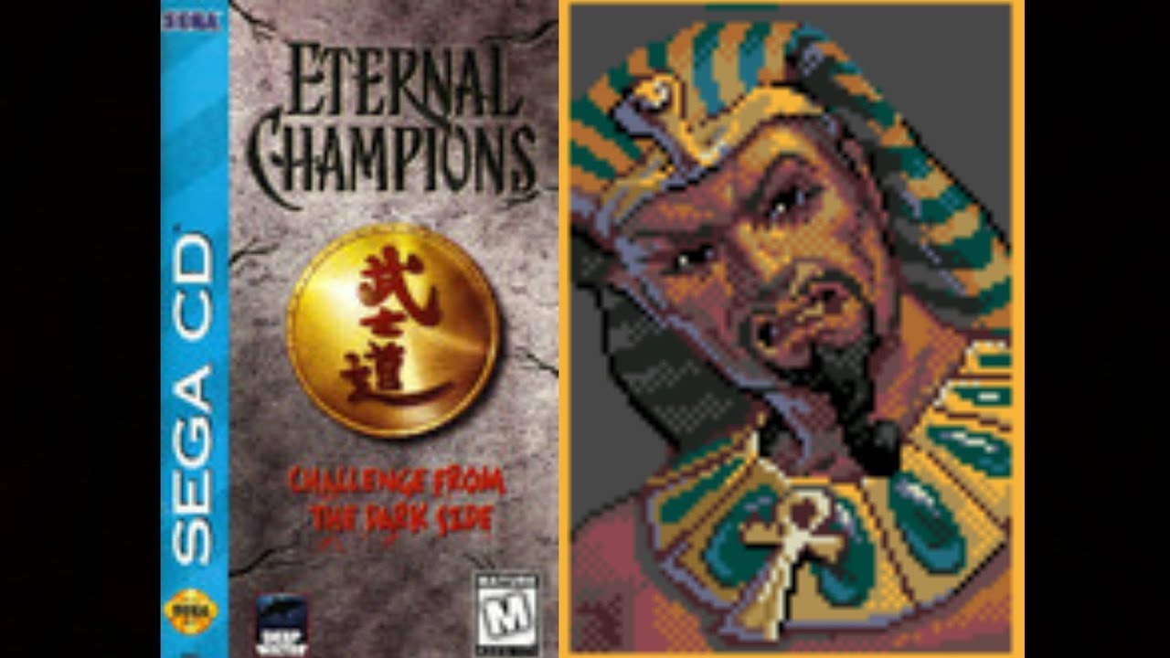 Eternal Champions: Challenge from the Dark Side (Sega CD) - Ramses III Playthrough (Warrior)